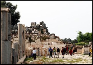 Patara'ya 8 ayda 110 bin ziyaretçi