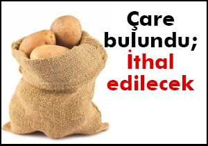 Çare bulundu: Patates ithal edeceğiz!