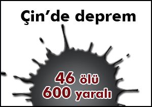 Çin’de deprem