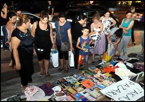 Antalya'daki bu pazarda herşey bedava