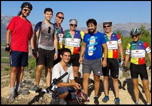 Yoldaşlar Pedal Grubu bayram turunda