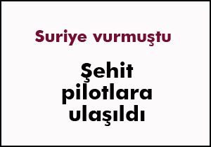 Şehit pilotların naaşlarına deniz dibinde ulaşıldı