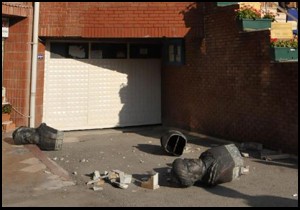 Hacı Bektaş Veli Vakfı önündeki büstlere saldırı