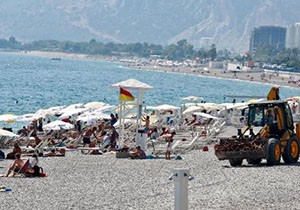 Plajlarda kış hazırlığı