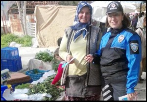 Öğrencilere polisliği anlatıp, vatandaşı uyardılar