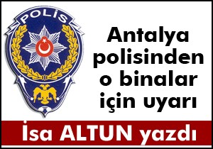 Uyuşturucu ile mücadele ve metruk binalar