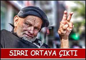 Poşetli Dede'nin sırrı ortaya çıktı