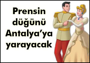 Antalya'ya yarayacak düğün