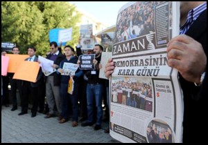 Antalya'da '14 aralık' protestosu