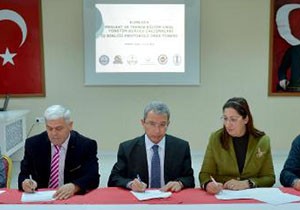 kumluca'da protokol imzalandı