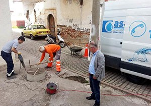 Balbey'in rögar kapakları çalındı