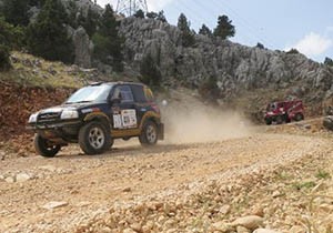 Transanatolia Rally Raid'in üçüncü etabı Akseki'de başladı