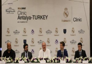 Real Madrid Futbol akademisi Serik'te