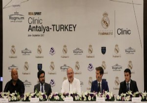 Real Madrid Futbol akademisi Serik te