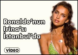 Ronaldo’nun İrina’sı büyüledi