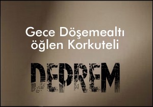 Antalya'da deprem