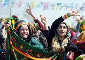 Antalya'da 'Nevruz' kutlaması