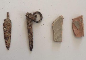 Roma dönemine ait tarihi eserlerle yakalandı