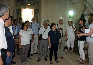 Roma imparatoru Gazipaşa'da anıldı