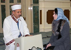 Yerleşik Rus kadın Müslüman oldu