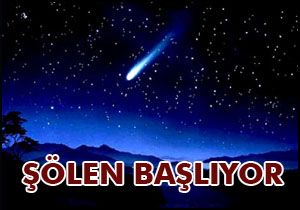 Gökyüzünde büyük şölen