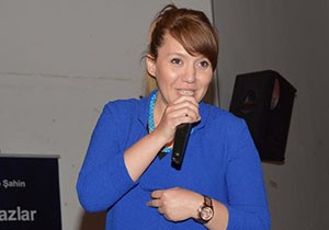 Demre'de öğrencilerle söyleşi