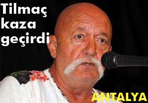 Sümer Tilmaç kaza geçirdi