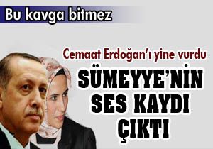 Bu kez Sümeyye'nin ses kaydı internete düştü
