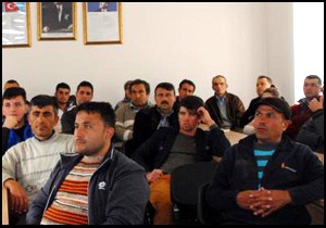 Elmalı'da süt hijyeni eğitimi başladı