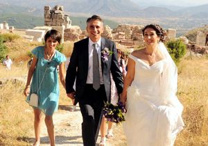 Sagalassos Antik Kenti'nde evlendiler