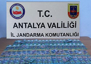Antalya'da sahte döviz operasyonu
