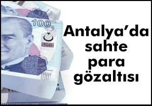 Sahte para operasyonu: 6 gözaltı