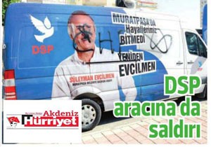 Saldırı manşetlerde