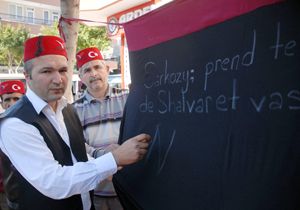 Alanya’dan Sarkozy’ye şalvarlı mesaj