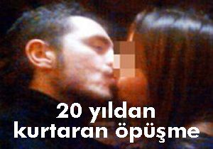 20 yıl hapisten kurtaran öpüşme