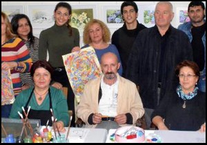 Galeride sanat keyfi