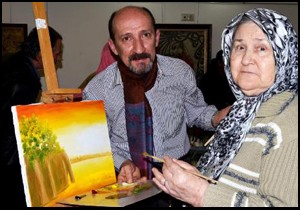 Yaşlıların sanat heyecanı