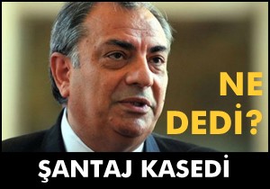 Türkeş şantaj kasedi ididası için ne dedi?