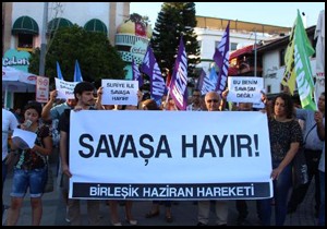 Suriye’ye savaşa ‘hayır’