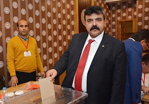 Esnaf odalarında seçim heyecanı