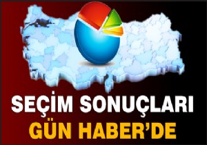 Seçim sonuçları Gün Haber'de