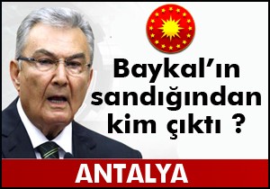 Baykal ın sandığından kim çıktı ?