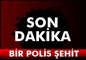 Mardin'de bir polis sehit