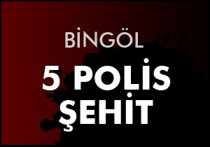 5 polis şehit