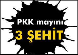 Şırnak'ta PKK mayını: 3 şehit, 2 yaralı