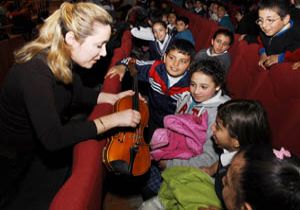 Senfoniyle tanıştılar