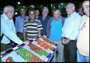 Sera üreticileri yemekte buluştu