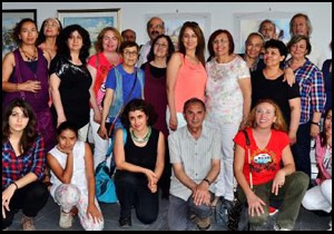 Sanatçılar 'dostlar' sergisinde buluştu