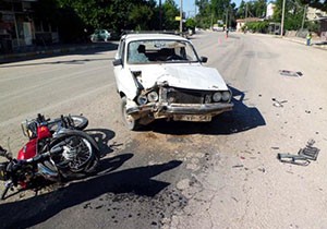 Serik'te kaza: 1 yaralı