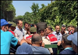 Serik'te ASAT- TURAŞ arasında devir gerginliği